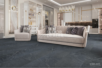 Ceramo Vinilam Stone 8 мм 91909 Ионический Мрамор фото 3 | FLOORDEALER